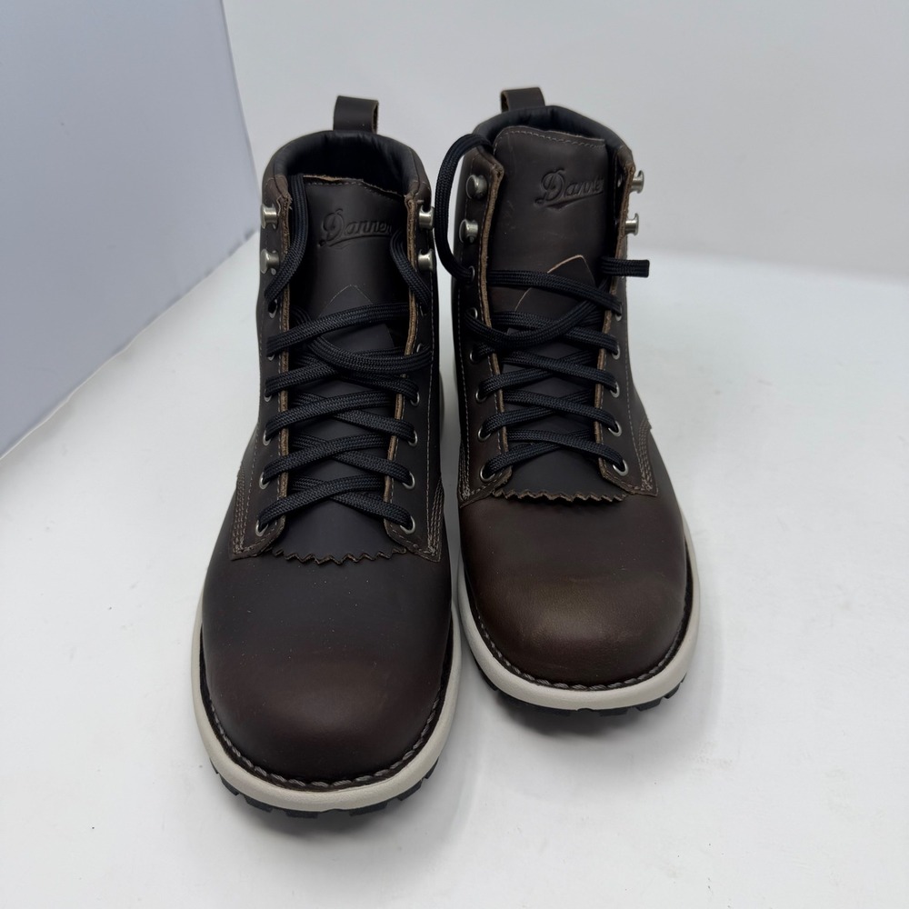 Danner Logger 917 Chocolate Chip Brown Leather Boots 34650 Mens 9.5 D